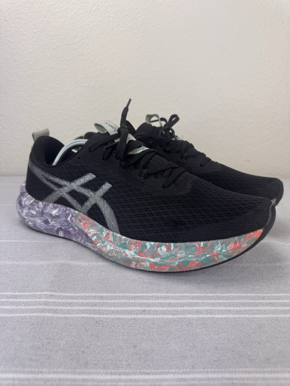 Asics Noosa Tri 16 Triathlon Cross Training Running Shoes Black Soothing Sea 13